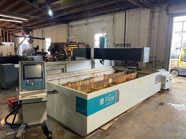 Flow M200 4020 Pivot CNC Water Jet Cutting System 6' x 13 Flow Expert Control