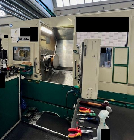Okuma CNC control OSP-P200L 2,800 U/min MULTUS B400 – C 3 Axis