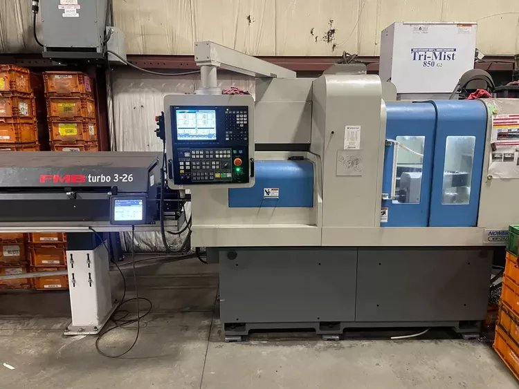 Nomura Mitsubishi M80 Type A CNC control 10000 rpm DS NN-20J3XB 7 Axis