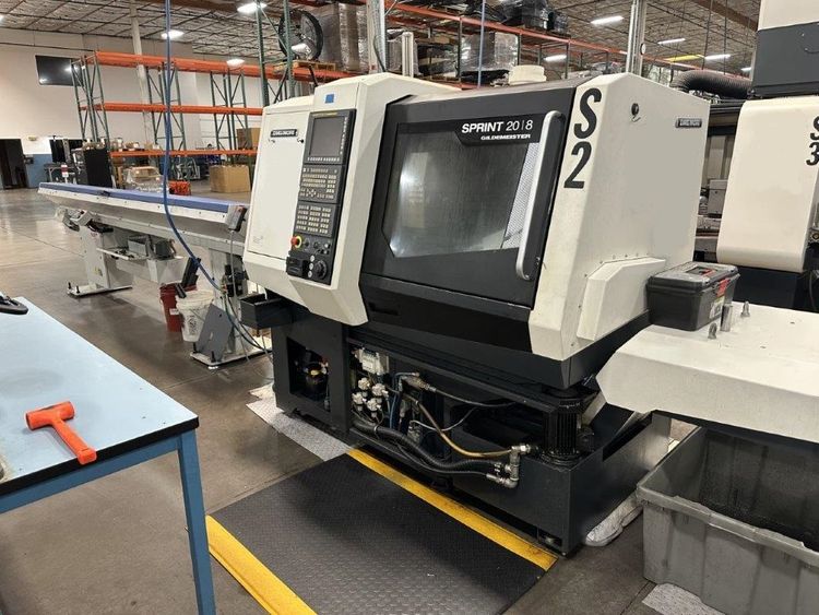 DMG DMG MORI SPRINT 20/8, 8-AXIS CNC SWISS TYPE LATHE, NEW 2018| RM 86031 MORI SPRINT 20/8