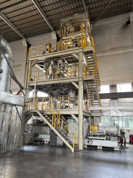 Brückner 3 layers BOPP / BOPET extrusion machine