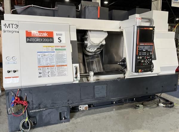 Mazak Mazatrol Matrix Control 5000 RPM INTEGREX 200-IV S CNC Turning & Milling Machine 4 Axis