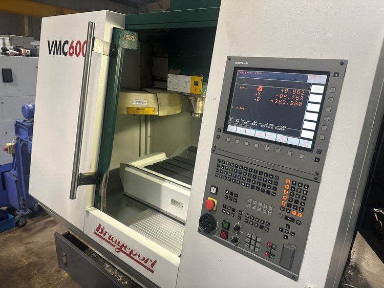 Bridgeport Heidenhain TNC i530 Variable VMC600/22 DIGITAL  2 Axis