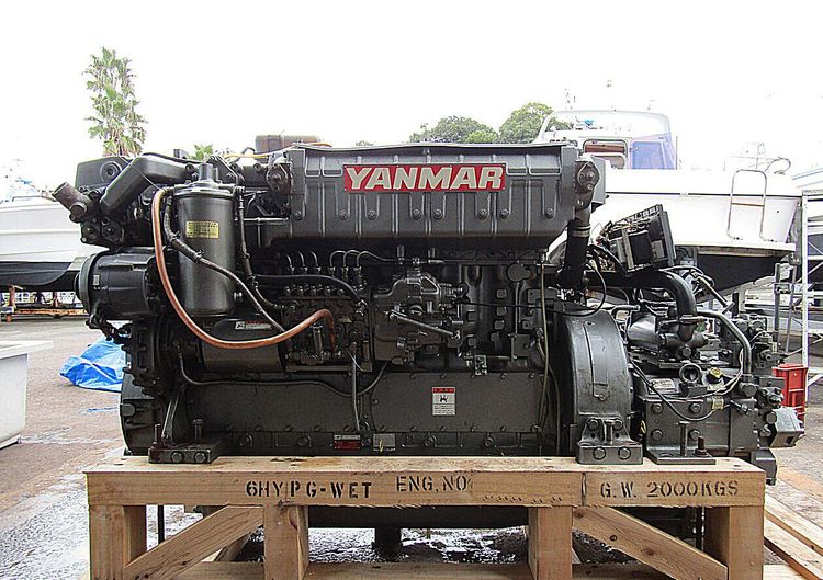 Yanmar 6HYP-WET Rated: 428KW/2084rpm / Max: 632ps