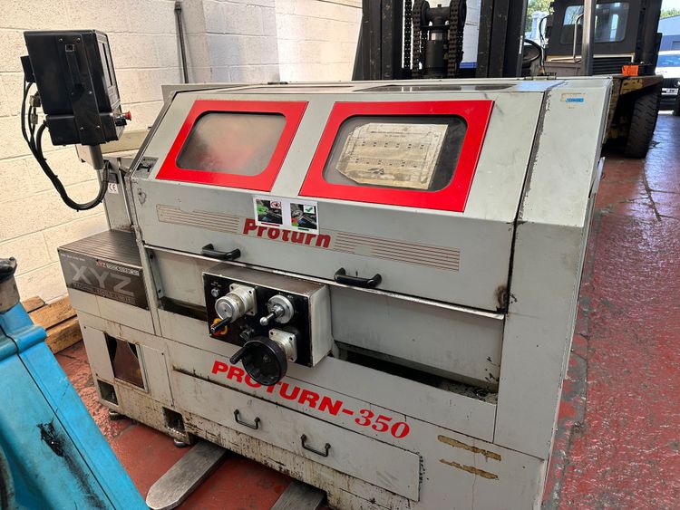 XYZ Control ProtoTrak LX CNC 3000 RPM ProTurn 350 2 Axis