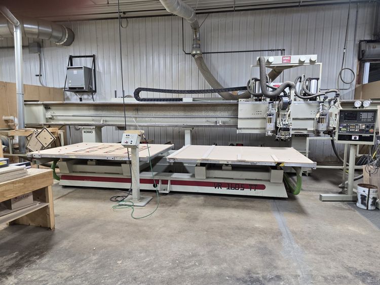 Komo VR 1605 Twin Table CNC Router