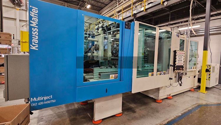 Krauss Maffei KM 420-1400-750 CXZ - 2-Shot 420 T