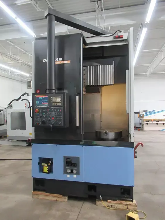 Doosan V 550M Swing Diameter	30.7"