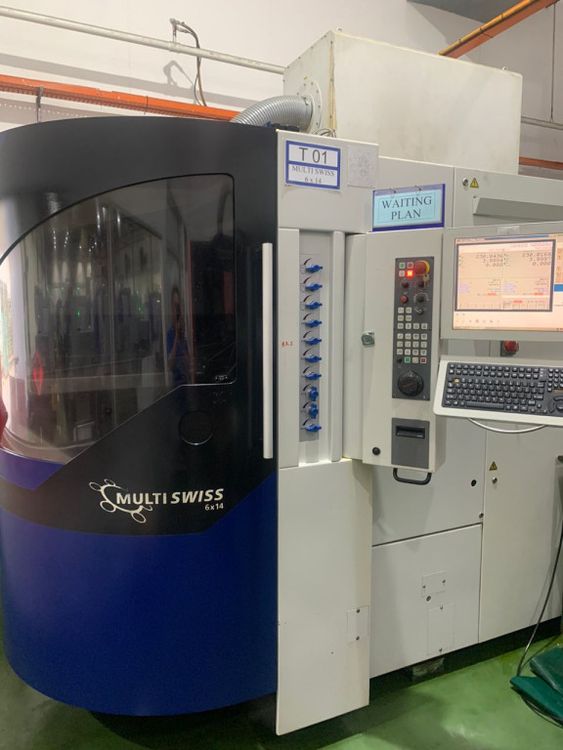 Tornos TB DECO 8,000 RPM MultiSwiss 6x14 2 Axis