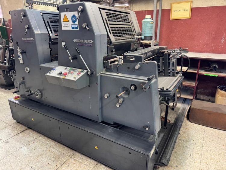 Heidelberg GTO PM 52 2 36  x 52 cm