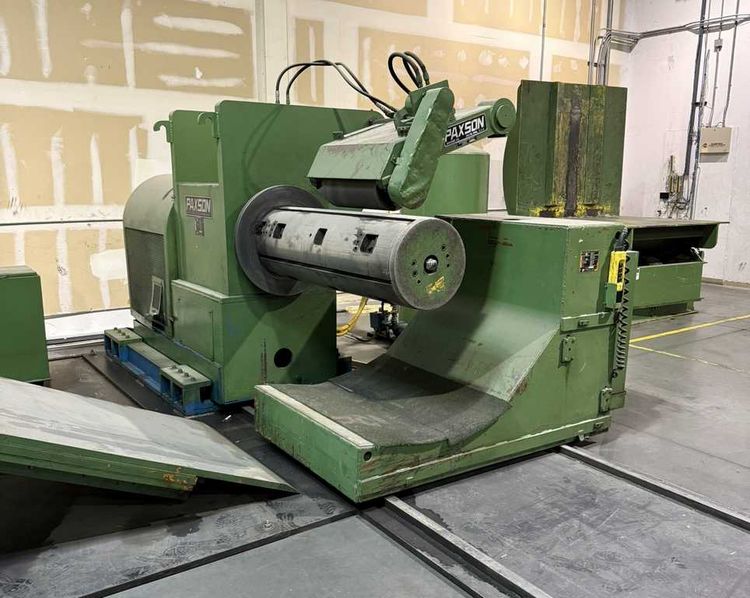 Paxson Cut To Length Line Coil Weight: 40,000 lbs.
