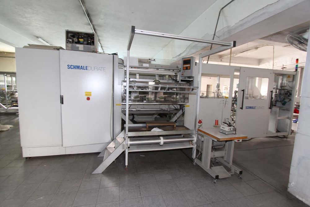 Schmale durate automatic cross cutting and cross hemming