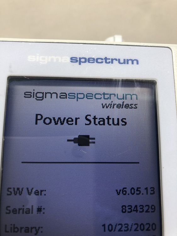 6 Baxter SIGMA Spectrum Infusion Pump