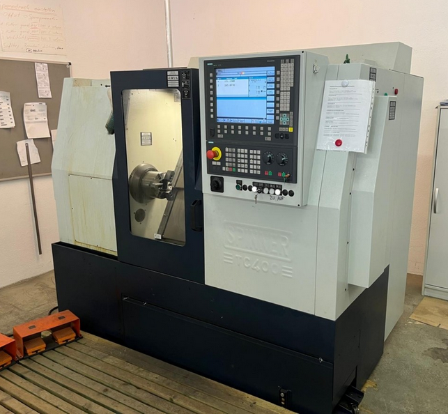 Spinner Sinumerik 840D-SL 6000 UpM TCA 400-42 2 Axis