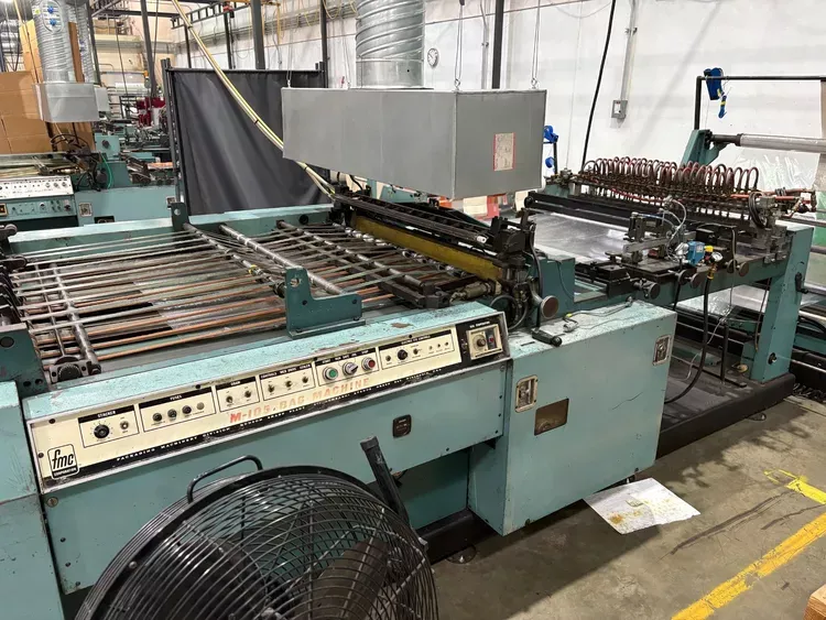 FMC 105 Bag Machines, sideweld