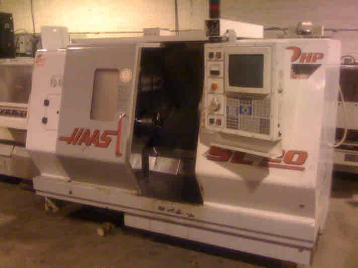 Haas cnc control 4000 rpm SL20T 2