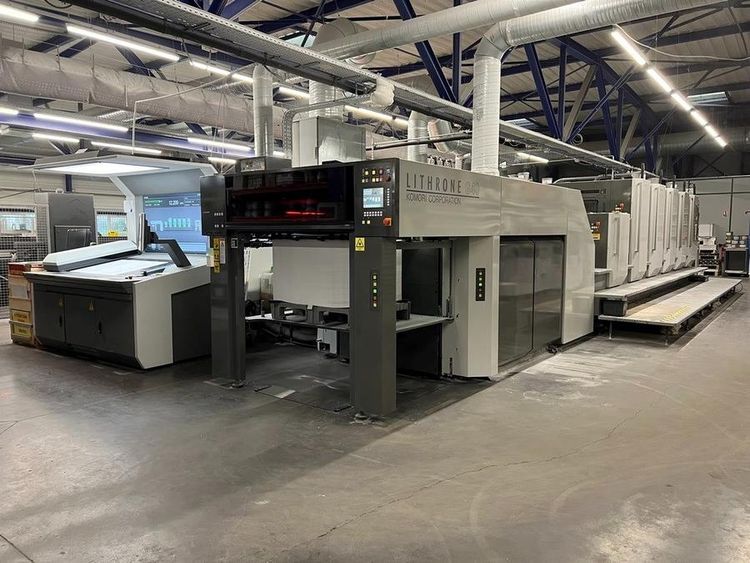 Komori GL540 Coater 40''