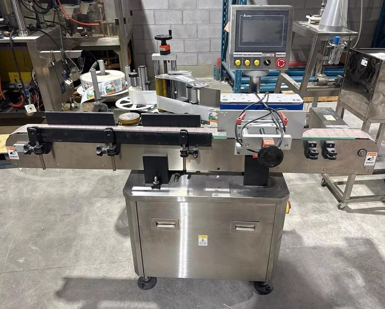 HealthCaps, Automatic Pressure Sensitive Wraparound Labeler