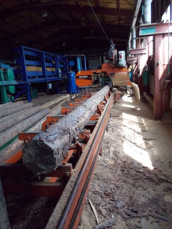 Wood-Mizer LT-70 Horizontal band sawmill