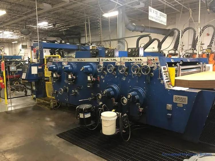 66X130 Folder Gluer With 2 Color Flexo