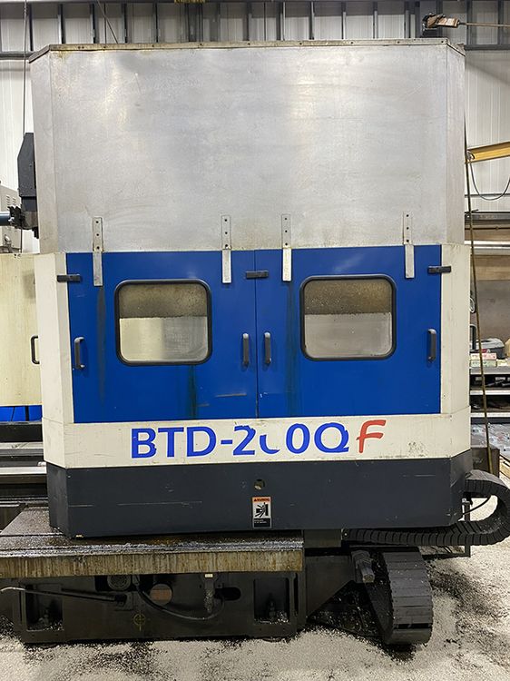 Toshiba BTD-200QF Horizontal Boring Mill 4.3" 3000 RPM