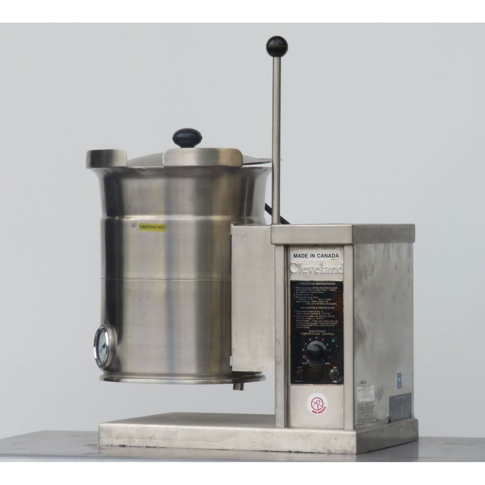 Cleveland KET3T 3 Gallon Electric Tilt Kettle