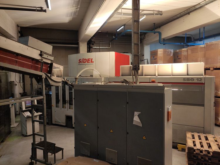 Sidel SBO 12 Series 2, Blow moulding machine