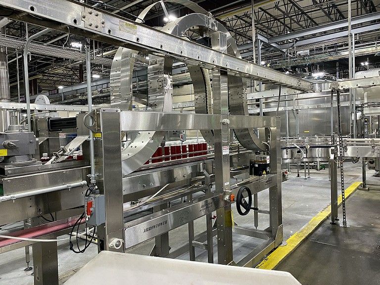 Arrowhead Headspace Sterilizer Conveyor