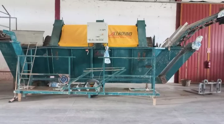 Allround UDK450, Barrel washing machine with destoner