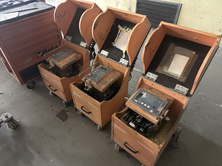 3 Staubli Topmatic TPM210 knotting machines