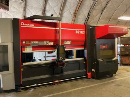 Amada HG1003ATC 110 US Tons Tonnage