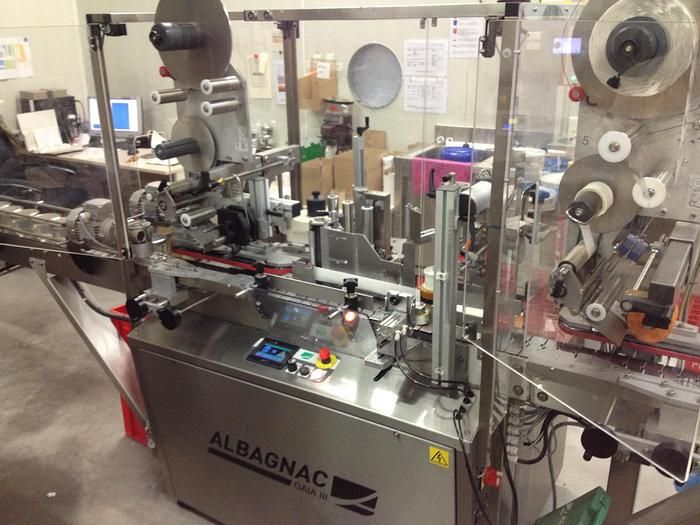 Albagnac GAIA III, Labeling machine