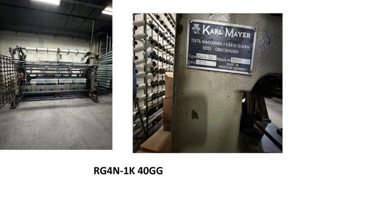 Karl mayer RG4N-1K 130” 40E