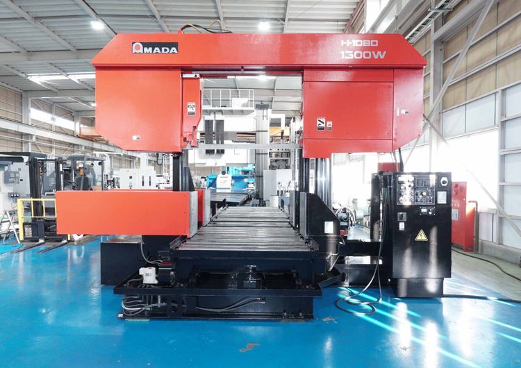 Amada H-1080 （1300W） Band Saw Semi Automatic