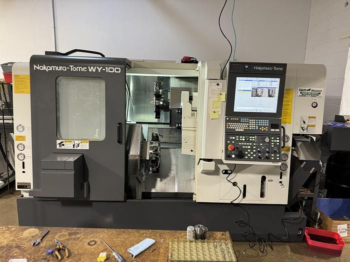 Nakamura FANUC CNC CONTROL 6000 RPM WY-100 4 Axis