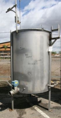 Others Single Shell Stainless Steel Tank 400 Gallon