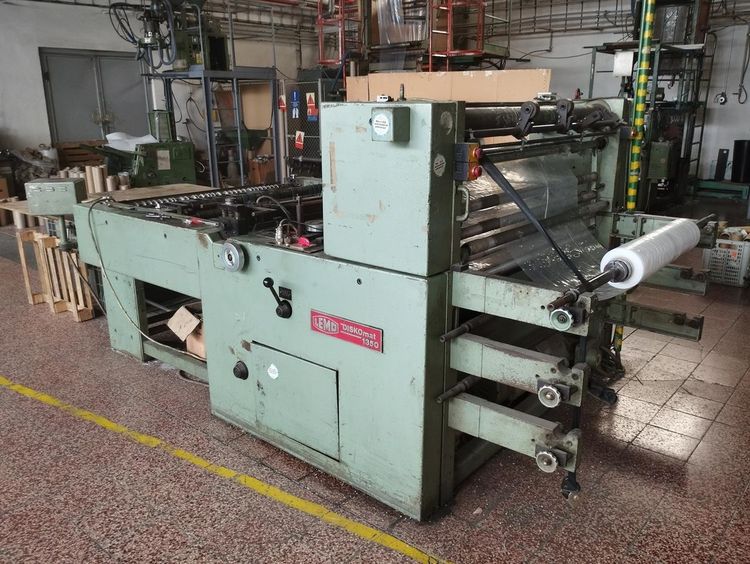 Lemo Discomat 1350 PE film bag welding machine
