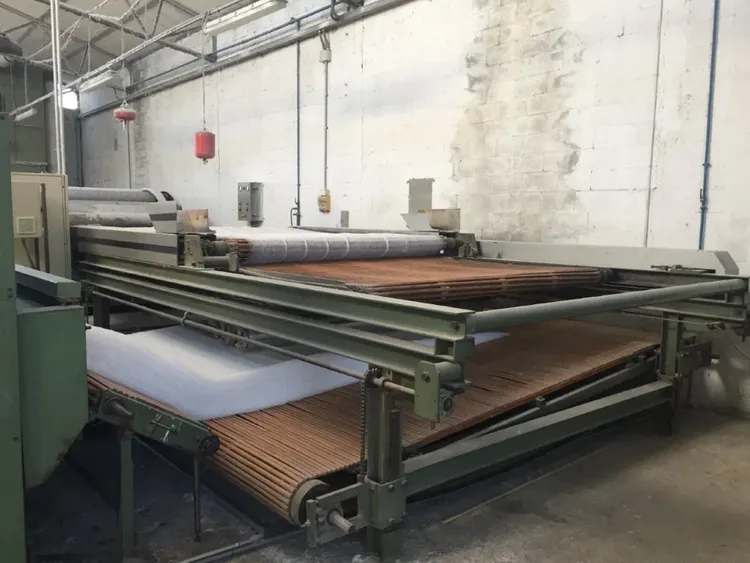 Millefiori  Complete plant for production of needle-punched felt