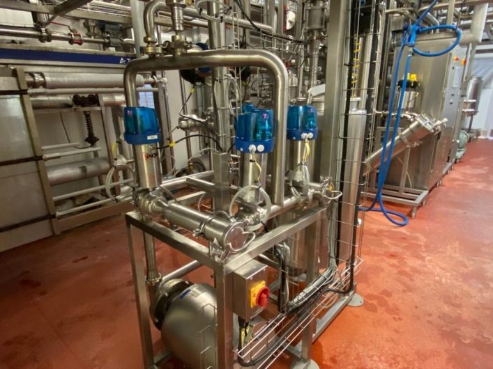 Complete cheese factory