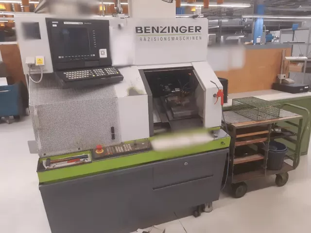 Benzinger SIEMENS     Model: SINUMERIK 810D 6500 1/MIN TNC-L 2 Axis