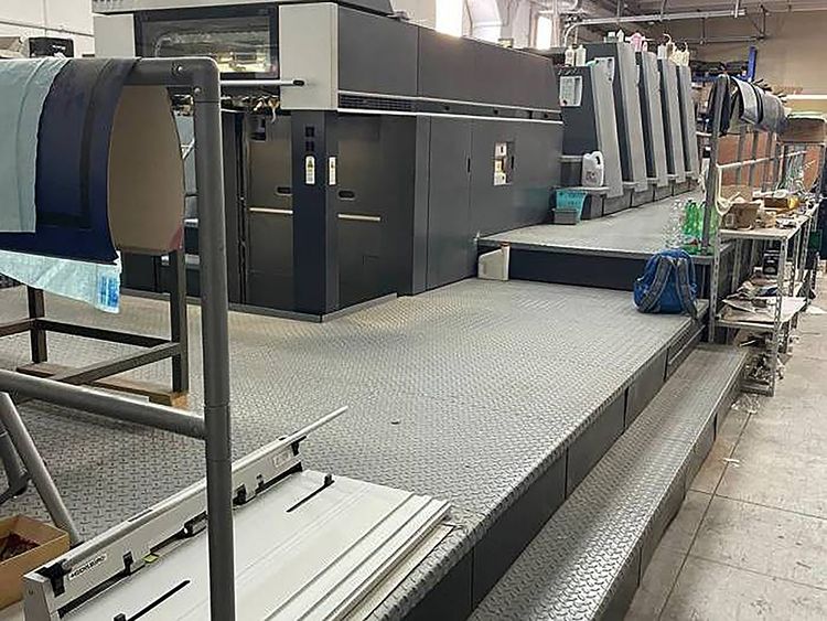 Heidelberg CD 74-4 LX F 4 76 x 58 cm