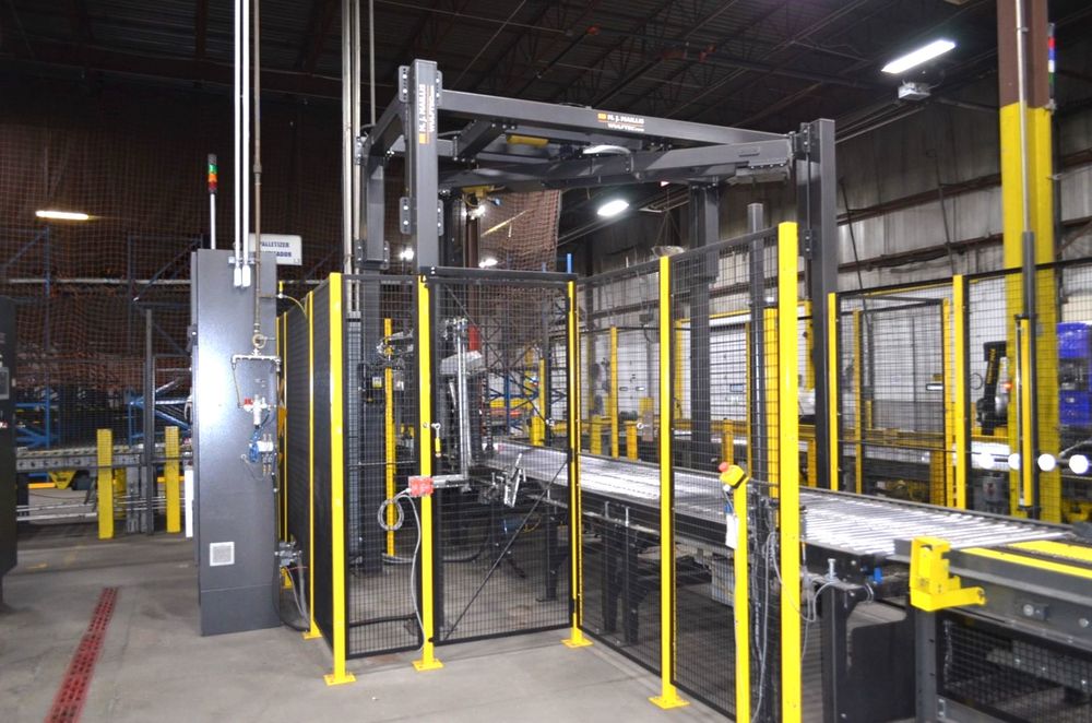 WULFTEC WCRT-200 Fully Automatic Pallet Stretch Wrapper