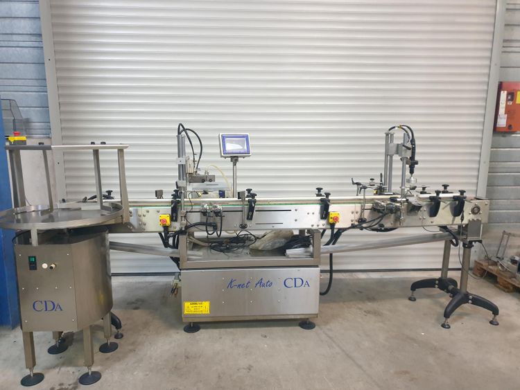 CDA K-NET AUTO, Line for filling and screwing