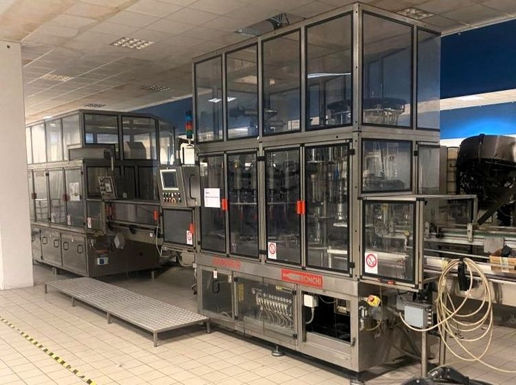 Ronchi ROTOTECH EXACTA, LIQUID FILLING LINE