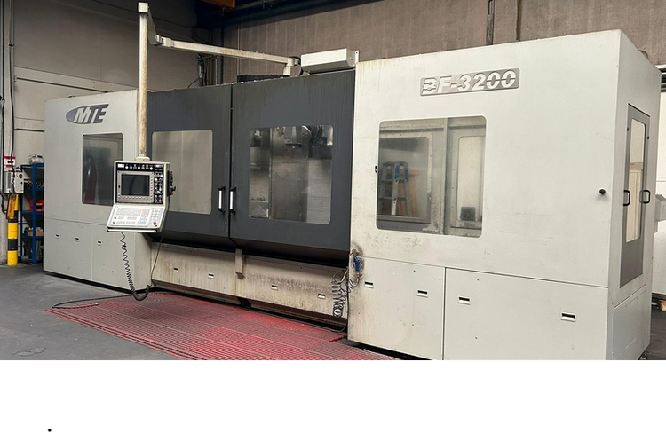 MTE BF-3200 Fixed Bed Milling Machine 4000 rpm