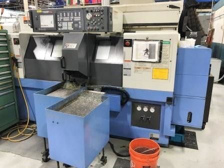 Mazak Mazatrol Fusion 640T 5000 RPM (Main & 2nd Spindle) MULTIPLEX 6200Y 2 Axis