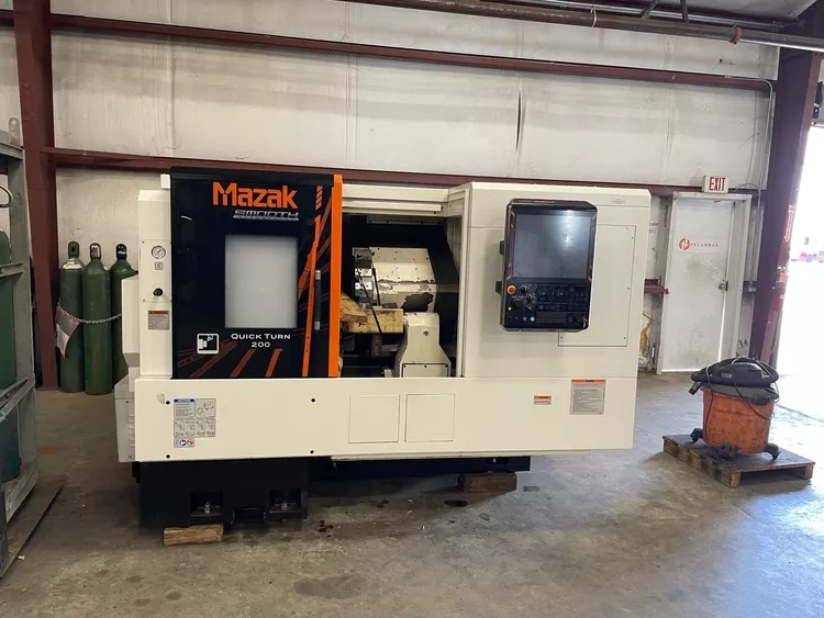 Mazak Mazatrol Smooth G Control 5,000 RPM QUICK TURN 200 2 Axis