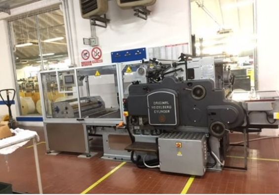 Heidelberg FLAT CYLINDER DIE CUTTING MACHINE