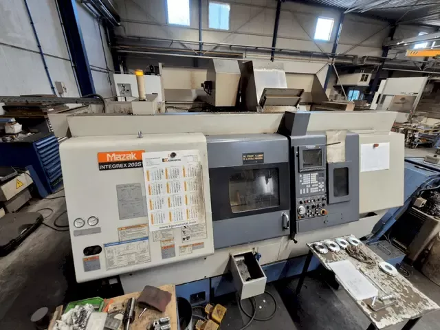 Mazak MAZATROL     Model: 640MT 5000 rpm Integrex 200SY 2 Axis