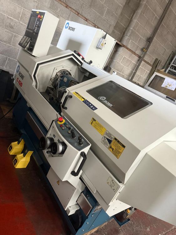 Romi Siemens 802D 4000 rpm C420 2 Axis
